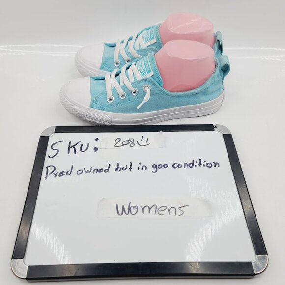 Converse Women's Light Blue Shoreline Slip-On Casual Athletic Sneaker Size 7.5 - Picture 7 of 7